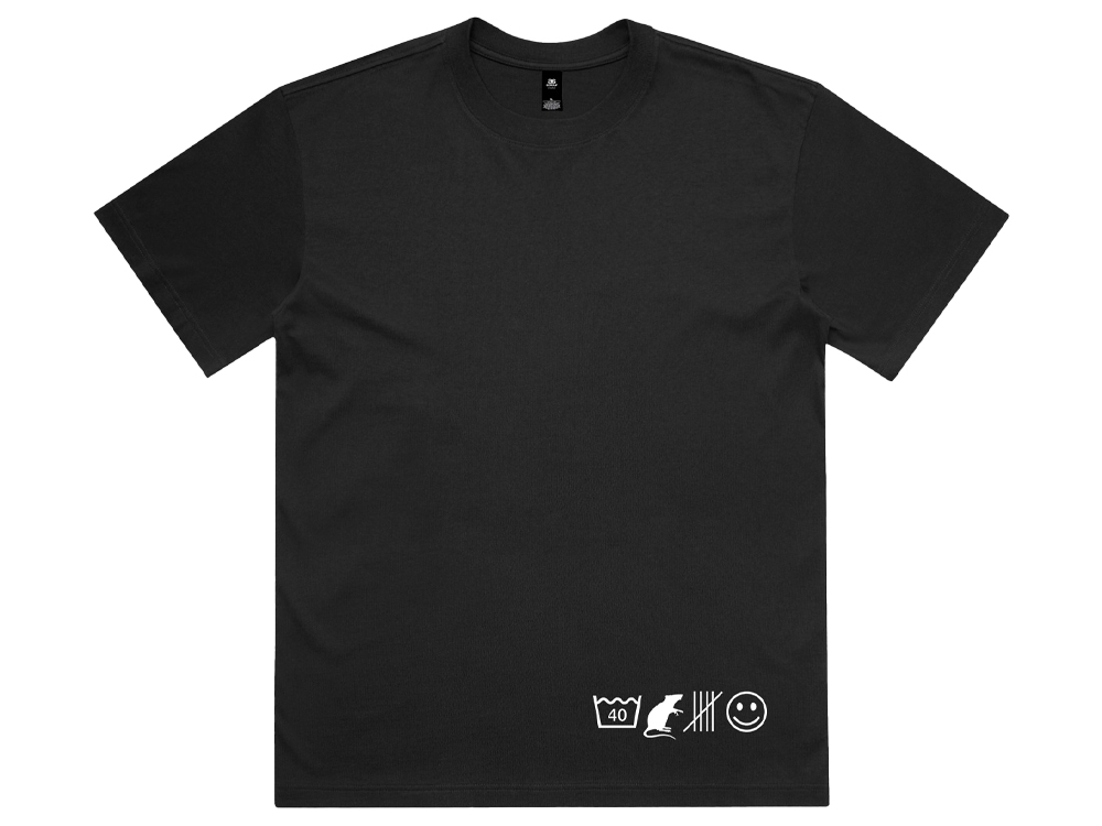 Leve De Feeks T-shirt Zwart