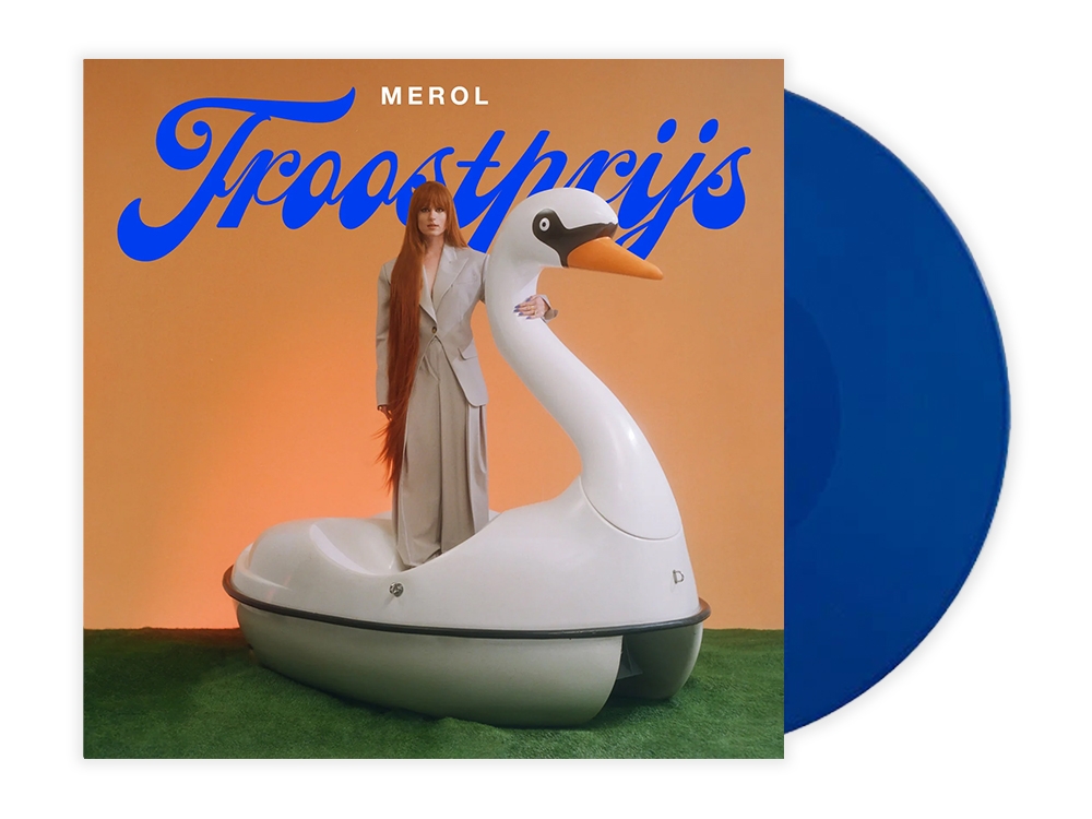 Troostprijs Blauw vinyl